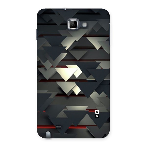 Classic Triangles Design Back Case for Galaxy Note