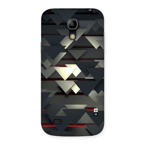 Classic Triangles Design Back Case for Galaxy S4 Mini