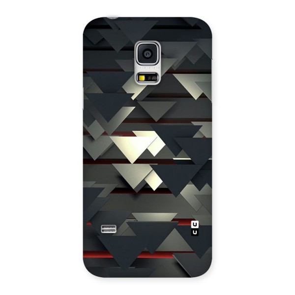 Classic Triangles Design Back Case for Galaxy S5 Mini