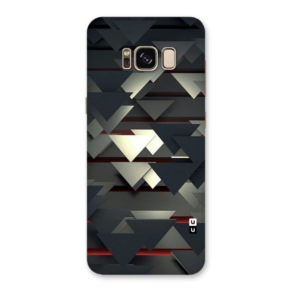 Classic Triangles Design Back Case for Galaxy S8