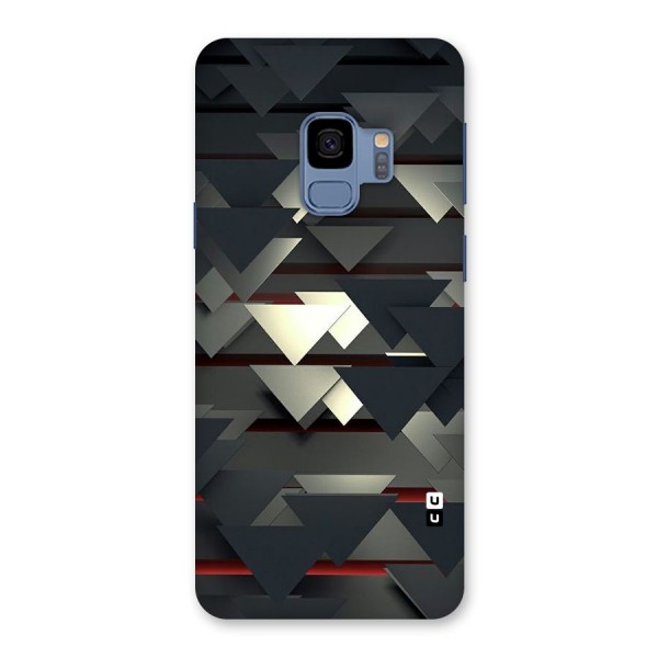 Classic Triangles Design Back Case for Galaxy S9