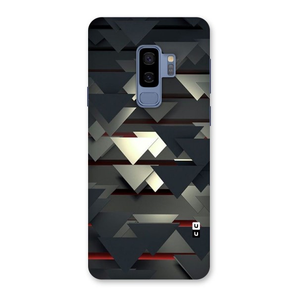 Classic Triangles Design Back Case for Galaxy S9 Plus