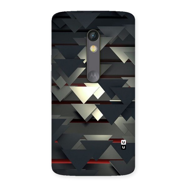 Classic Triangles Design Back Case for Moto X Play