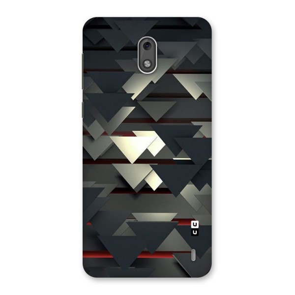 Classic Triangles Design Back Case for Nokia 2