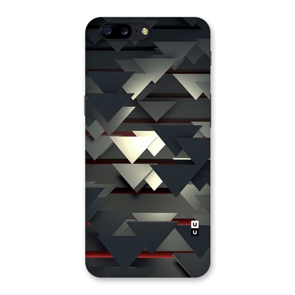 Classic Triangles Design Back Case for OnePlus 5