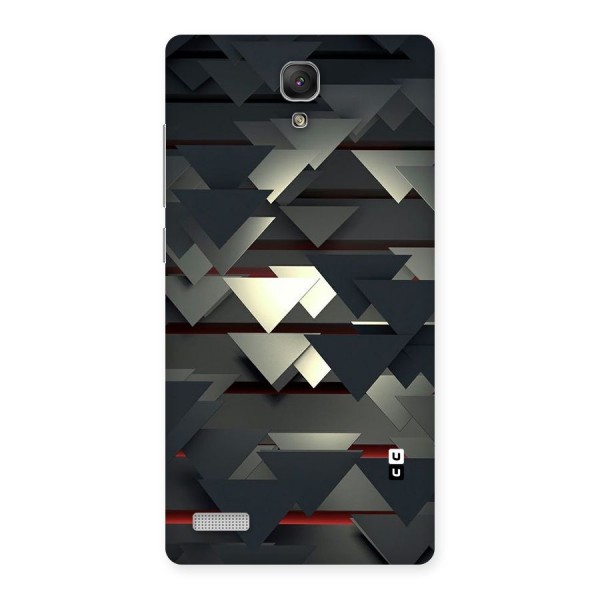 Classic Triangles Design Back Case for Redmi Note