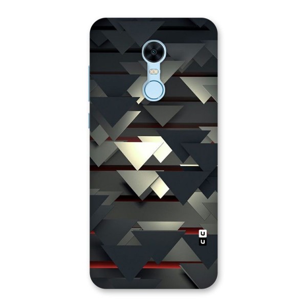 Classic Triangles Design Back Case for Redmi Note 5