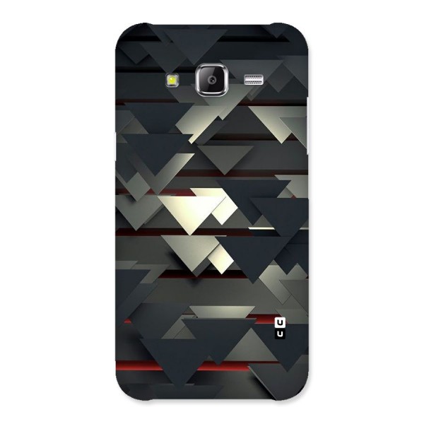 Classic Triangles Design Back Case for Samsung Galaxy J5