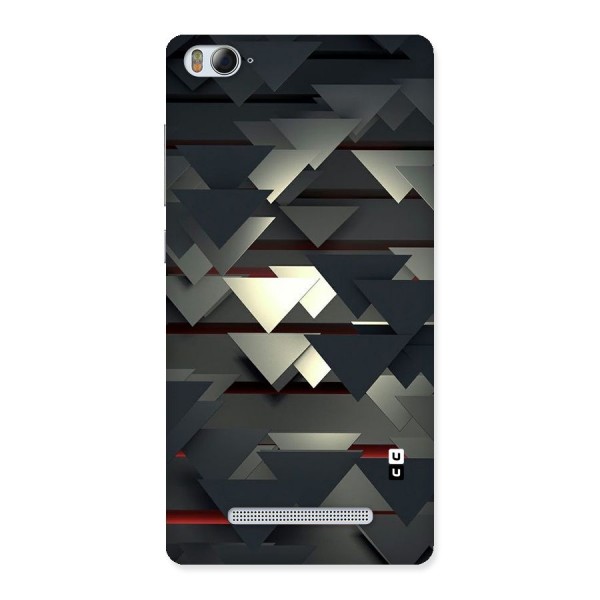 Classic Triangles Design Back Case for Xiaomi Mi4i