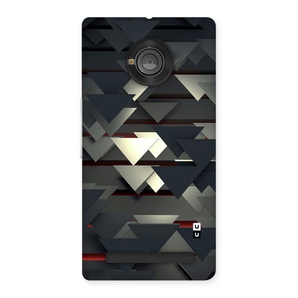 Classic Triangles Design Back Case for Yu Yuphoria