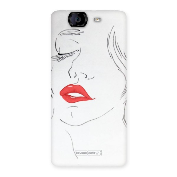 Classy Girl Back Case for Canvas Knight A350