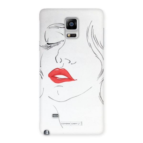 Classy Girl Back Case for Galaxy Note 4