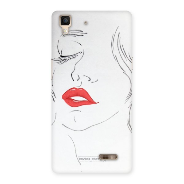 Classy Girl Back Case for Oppo R7