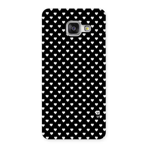 Classy Hearty Polka Back Case for Galaxy A3 2016