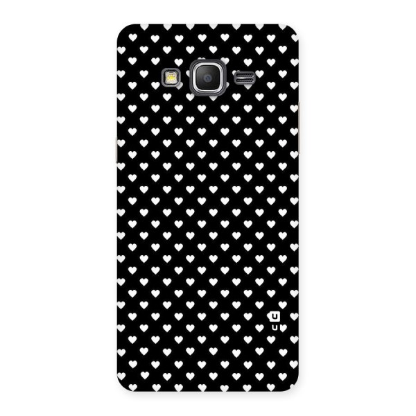 Classy Hearty Polka Back Case for Galaxy Grand Prime