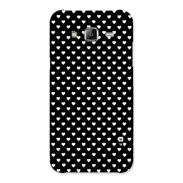 Classy Hearty Polka Back Case for Samsung Galaxy J5