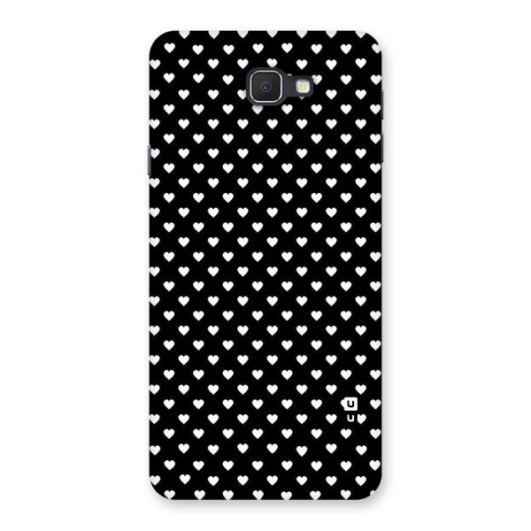 Classy Hearty Polka Back Case for Samsung Galaxy J7 Prime