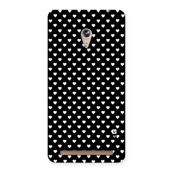 Classy Hearty Polka Back Case for Zenfone 6