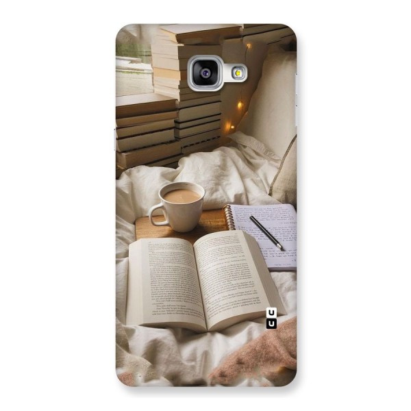 Coffee And Books Back Case for Galaxy A9