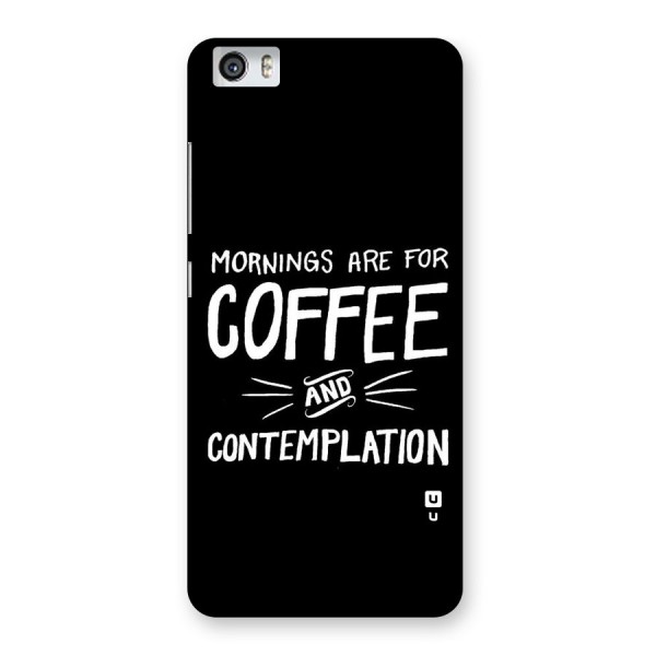 Coffee And Contemplation Back Case for Xiaomi Redmi Mi5