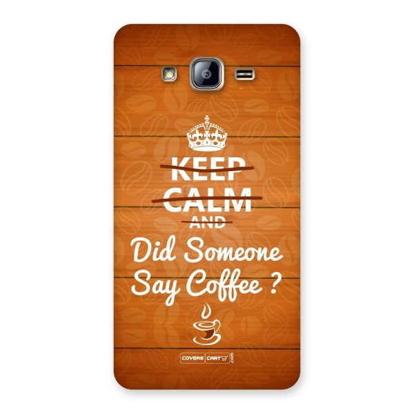 Coffee Ardour Back Case for Galaxy On5