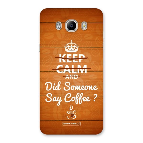 Coffee Ardour Back Case for Galaxy On8