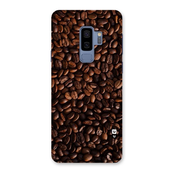 Coffee Beans Scattered Back Case for Galaxy S9 Plus