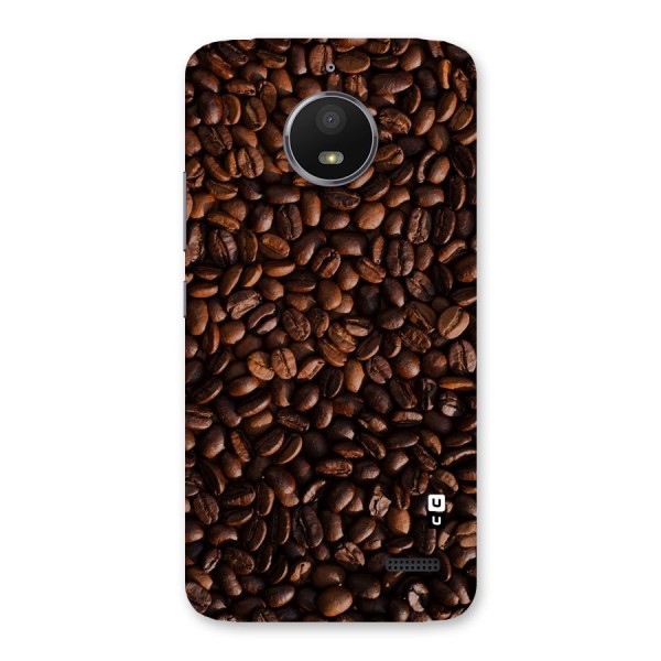 Coffee Beans Scattered Back Case for Moto E4