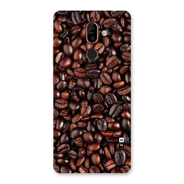 Coffee Beans Texture Back Case for Nokia 7 Plus