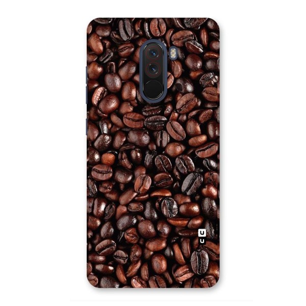 Coffee Beans Texture Back Case for Poco F1