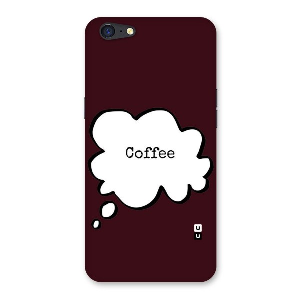 Coffee Bubble Back Case for Oppo A71