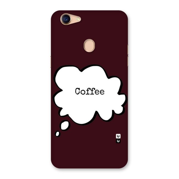 Coffee Bubble Back Case for Oppo F5