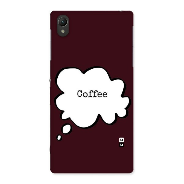 Coffee Bubble Back Case for Sony Xperia Z1