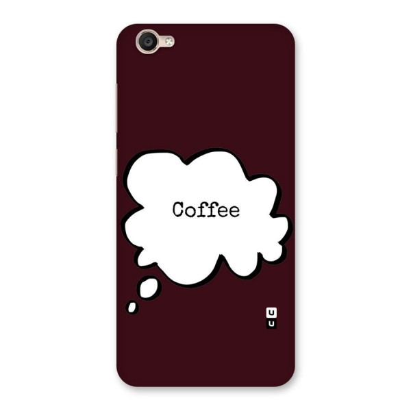 Coffee Bubble Back Case for Vivo Y55s