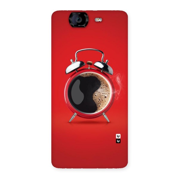 Coffee Clock Back Case for Canvas Knight A350