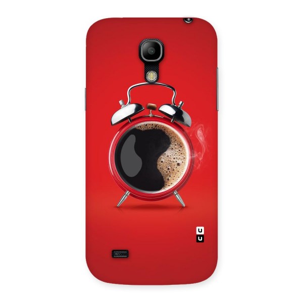 Coffee Clock Back Case for Galaxy S4 Mini