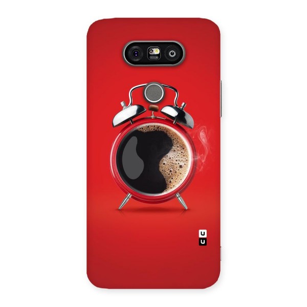 Coffee Clock Back Case for LG G5