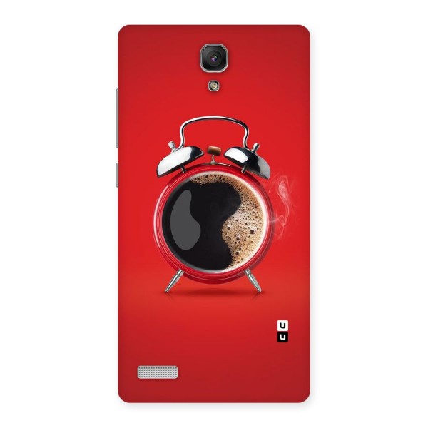 Coffee Clock Back Case for Redmi Note