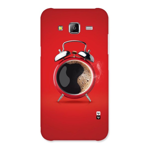 Coffee Clock Back Case for Samsung Galaxy J5