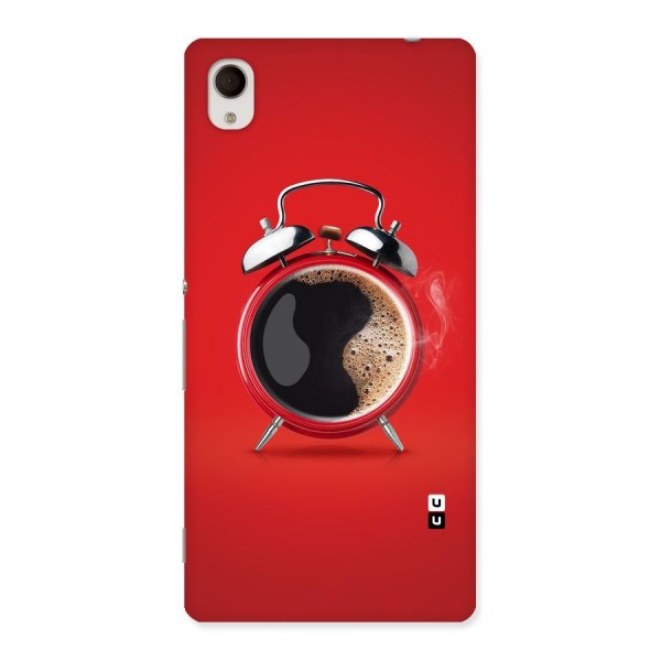 Coffee Clock Back Case for Sony Xperia M4