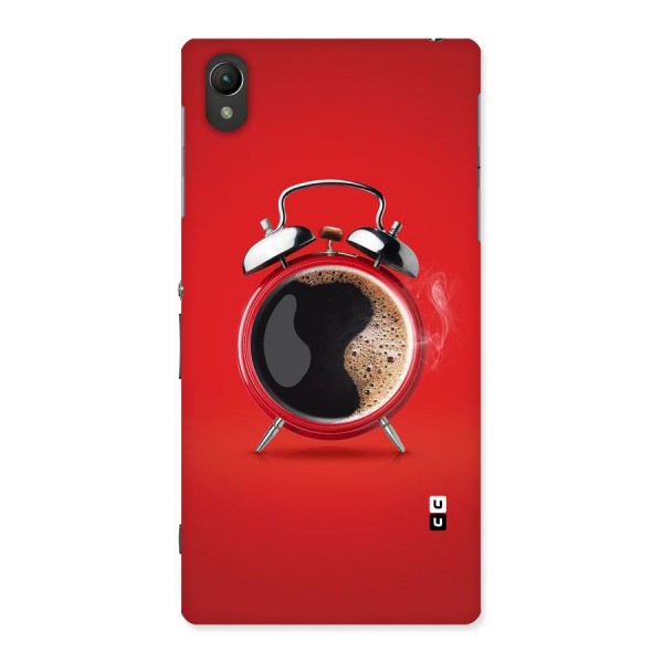 Coffee Clock Back Case for Sony Xperia Z1