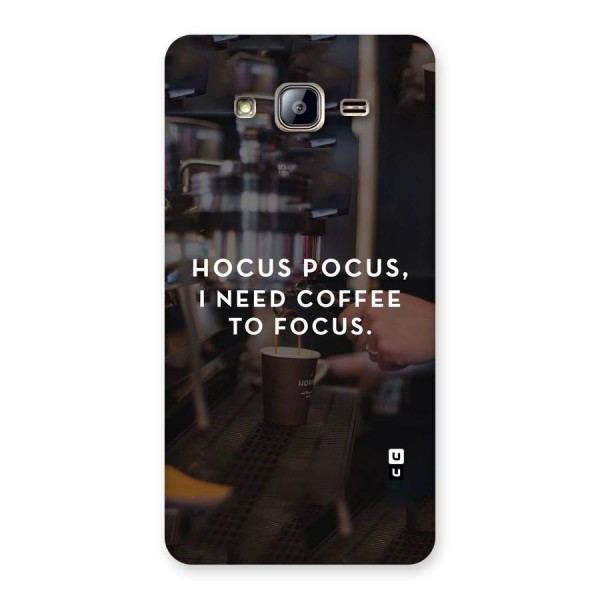 Coffee Focus Back Case for Galaxy On5