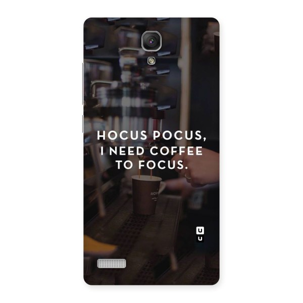 Coffee Focus Back Case for Redmi Note