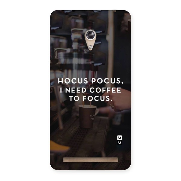 Coffee Focus Back Case for Zenfone 6