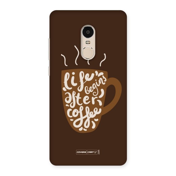 Coffee Mug Back Case for Xiaomi Redmi Note 4