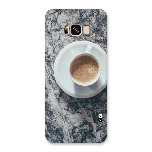 Coffee On Marble Back Case for Galaxy S8 Plus