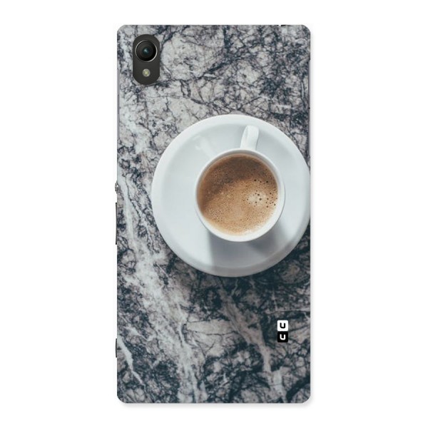 Coffee On Marble Back Case for Sony Xperia Z1