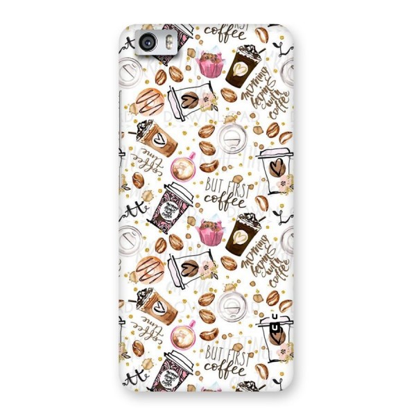 Coffee Pattern Back Case for Xiaomi Redmi Mi5