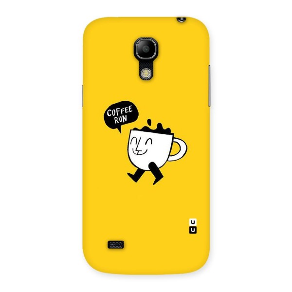 Coffee Run Back Case for Galaxy S4 Mini