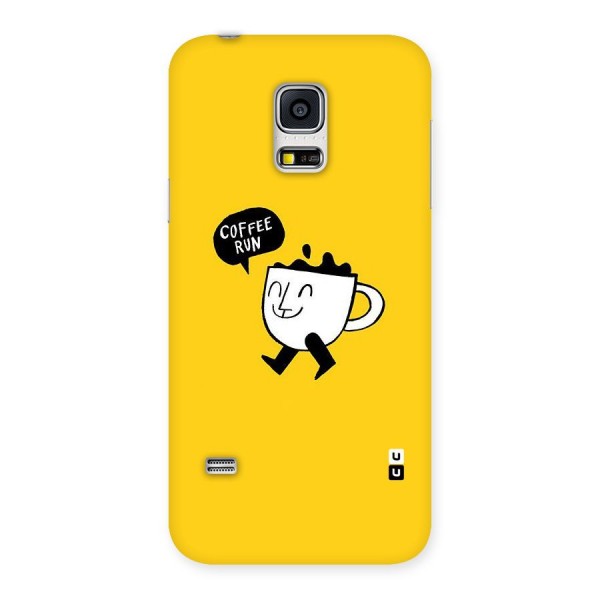 Coffee Run Back Case for Galaxy S5 Mini